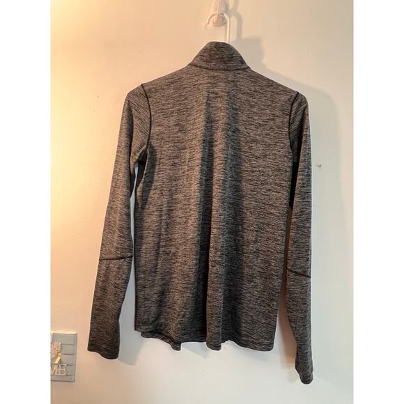 Under Armour Womens Size Small Loose Fit Long Sleeve Athletic Shirt Gray Workout - Picture 3 of 3